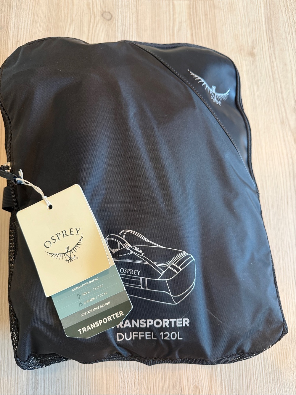 OSPREY Transporter Duffel 120L - Black